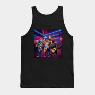 Jeffy and The Alley Cats Blues Band Tank Top